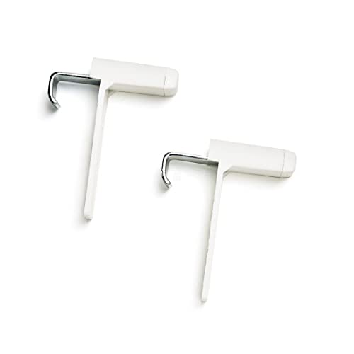 Radeco® Klemmträger für (doppel) rollos - 2 Klemmträger - Ideal für Dreh/Kippfenster von Raamdecoratie.com