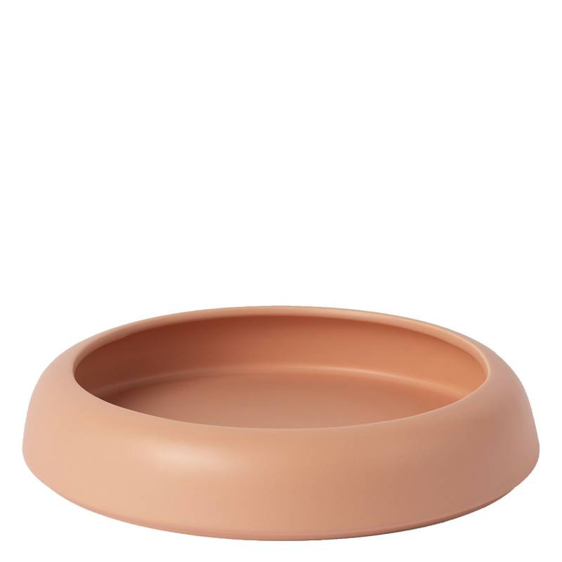 Raawii Omar Bowl Schale Schüssel Obstschale Dekoschale Steingut 30.8cm Pink Nude B-Ware von Raawii