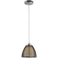 Moderne Pendelleuchte Jafar in schwarz von Rabalux