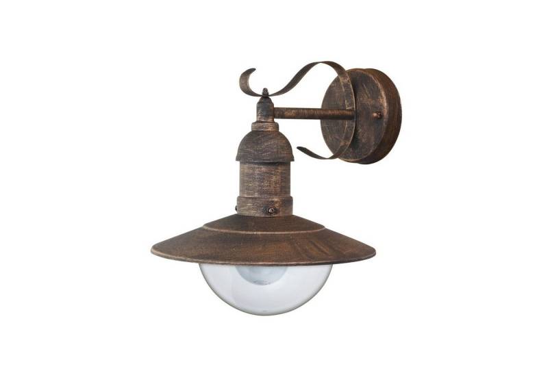 Rabalux Außen-Wandleuchte, Lampa Oslo Garten-WandleuchteE27 60W a.gold IP44 von Rabalux