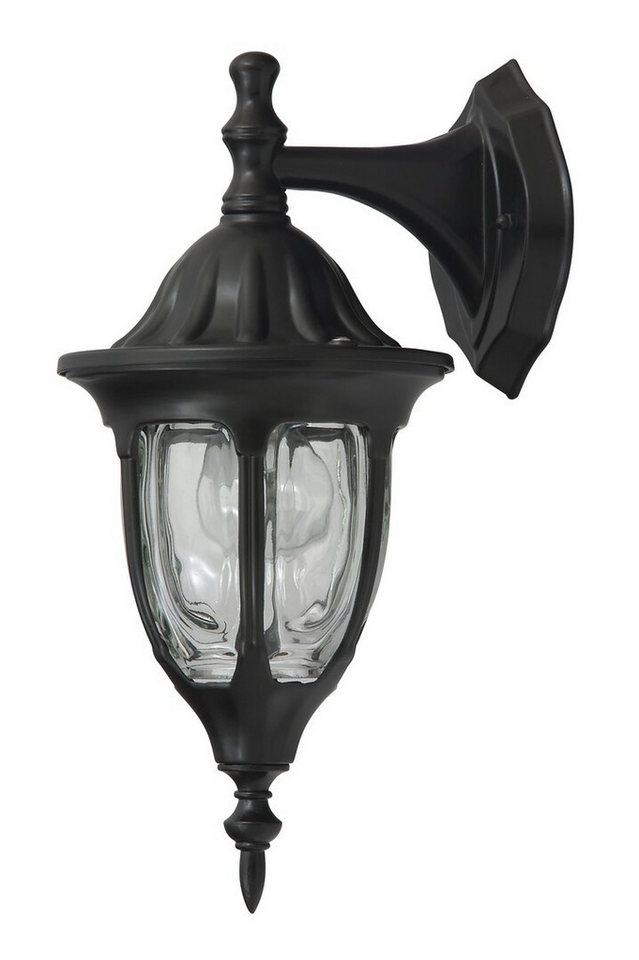 Rabalux Außen-Wandleuchte "Milano" Metall, schwarz, E27, IP43, L370mm von Rabalux