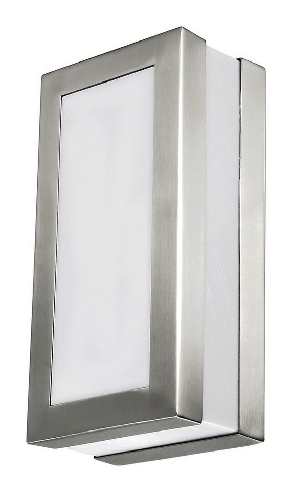 Rabalux Außen-Wandleuchte "Stuttgart" Metall, weiß, E27, IP44, L250mm, wassergeschützt von Rabalux