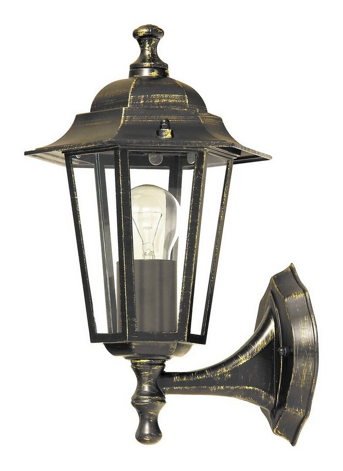 Rabalux Außen-Wandleuchte "Velence" Metall, gold, rund, E27, IP43, ø210mm Rabalux Außen-Wandleuchte "Velence" Metall, gold, rund, E27, IP43, ø210mm von Rabalux