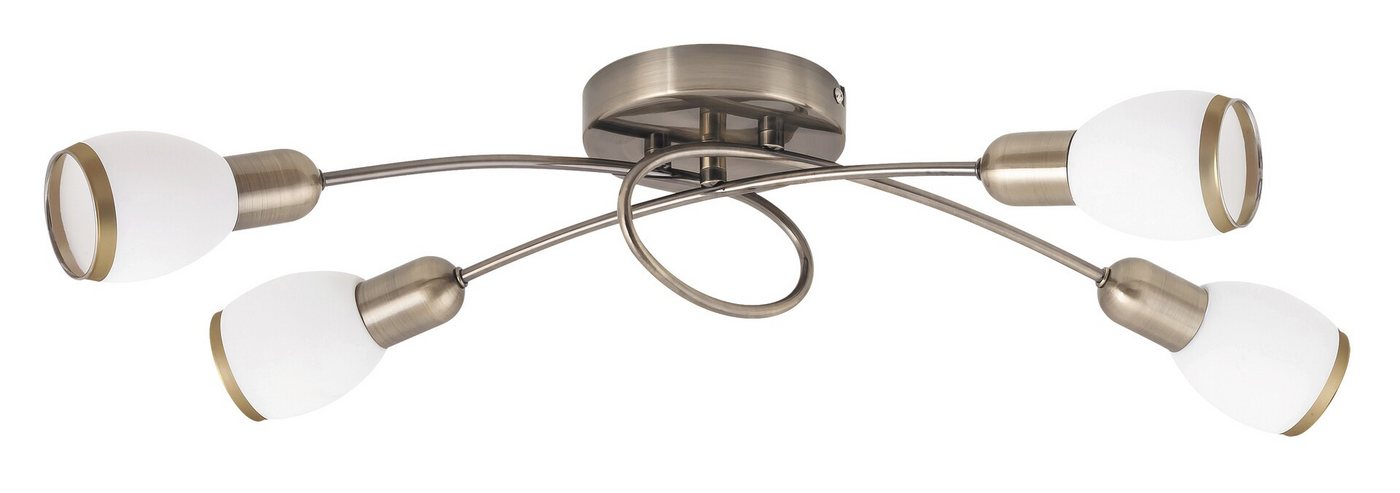 Rabalux Deckenleuchte "Elite" 4-flammig, Metall, weiß, rund, E14, ø660mm Rabalux Deckenleuchte "Elite" 4-flammig, Metall, weiß, rund, E14, ø660mm von Rabalux