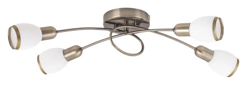 Rabalux Deckenleuchte "Elite" 4-flammig, Metall, weiß, rund, E14, ø660mm Rabalux Deckenleuchte "Elite" 4-flammig, Metall, weiß, rund, E14, ø660mm von Rabalux