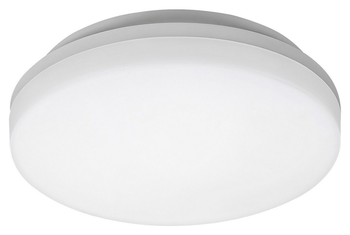 Rabalux LED Außen-Deckenleuchte Zenon" Kunststoff, weiß, rund, 24W, 2400lm, ø280mm, mit Leuchtmittel wassergeschützt" von Rabalux
