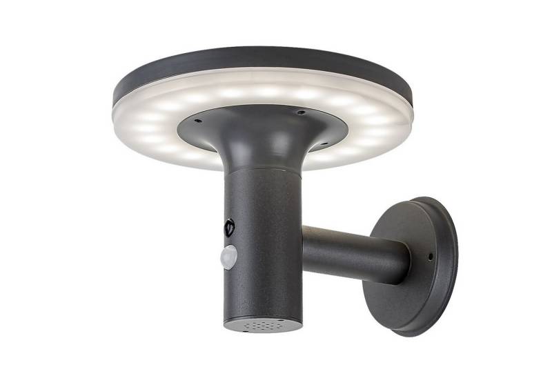 Rabalux LED Außen-Wandleuchte Alaska Außen-Solar-Wandleuchte, natürliches Weiß, IP44, 10W von Rabalux