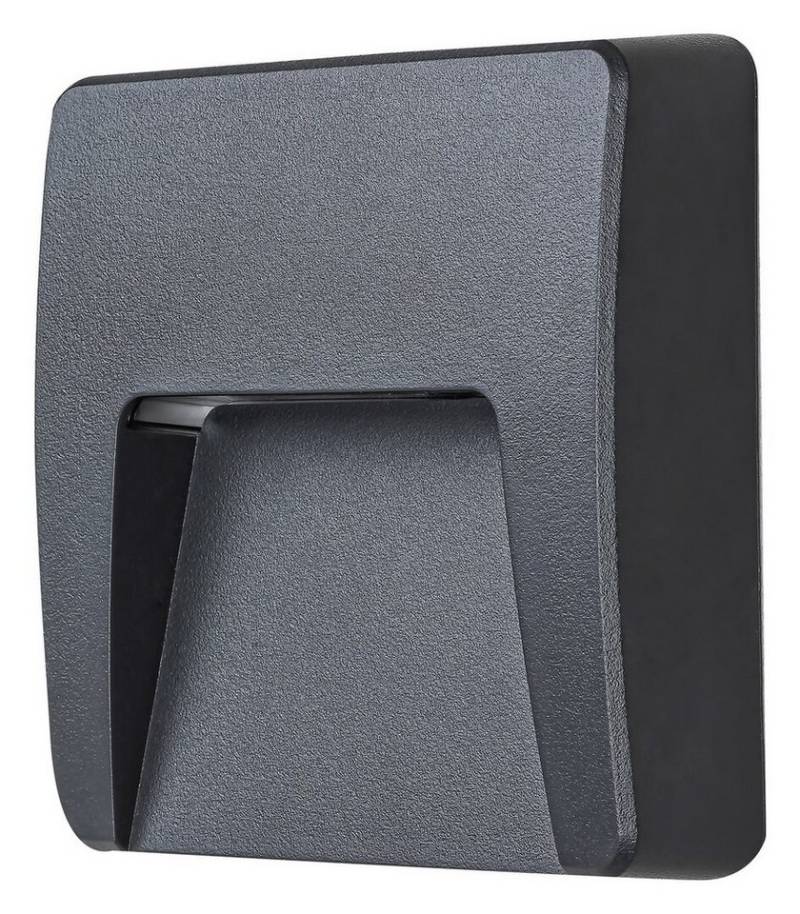 Rabalux LED Außen-Wandleuchte "Trento" Kunststoff, anthrazit, quadratisch, 3W, neutralweiß, 100lm, wassergeschützt, neutralweiß Rabalux LED Außen-Wandleuchte "Trento" Kunststoff, anthrazit, quadratisch, 3W, neutralweiß, 100lm, wassergeschützt, neutralweiß von Rabalux