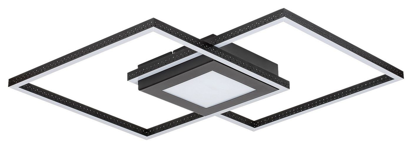 Rabalux LED Deckenleuchte Casimir" Metall, weiß, 40W, H5, neutralweiß, 2000lm, 4000K, 570x570mm, mit Leuchtmittel, neutralweiß" von Rabalux