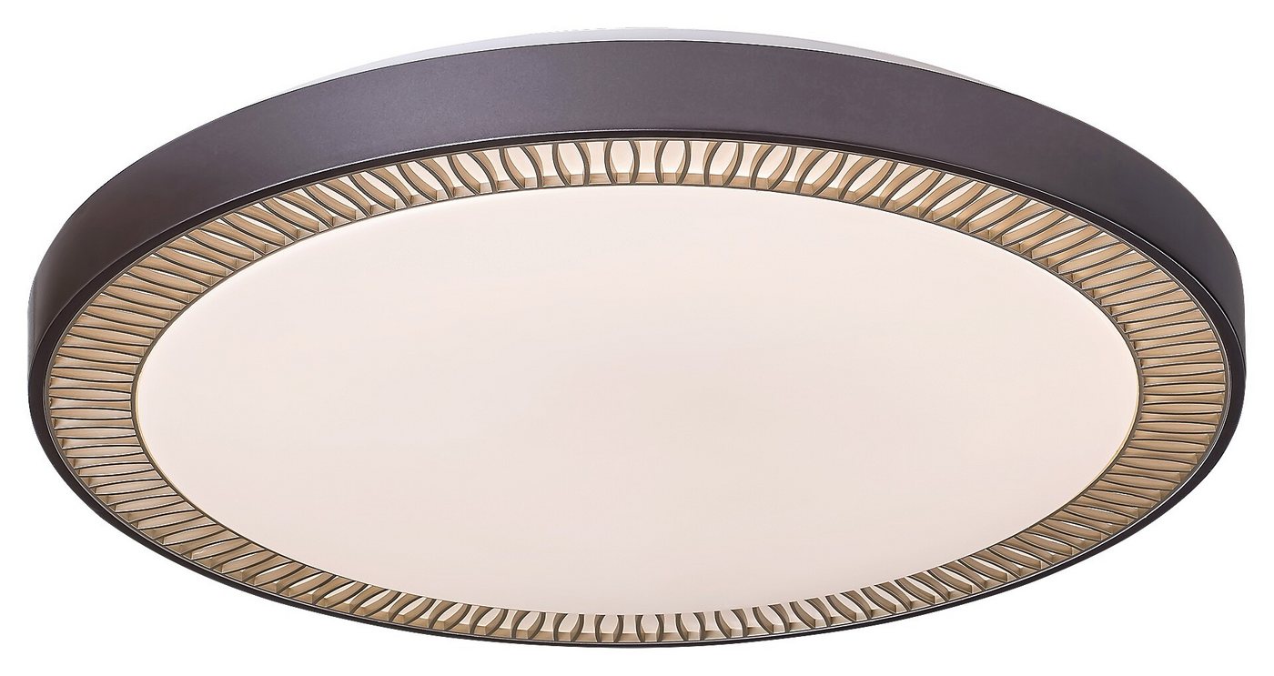 Rabalux LED Deckenleuchte "Matea" Metall, braun, rund, 40W, 3200lm, ø500mm, dimmbar
Dimmart: mit Fernbedienung
mit Memoryfunktion
mit Timer Rabalux LED Deckenleuchte "Matea" Metall, braun, rund, 40W, 3200lm, ø500mm, dimmbar
Dimmart: mit Fernbedienung
mit Memoryfunktion
mit Timer von Rabalux