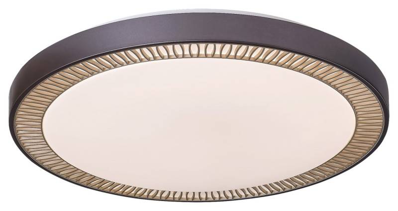 Rabalux LED Deckenleuchte "Matea" Metall, braun, rund, 40W, 3200lm, ø500mm, dimmbar








Dimmart: mit Fernbedienung

mit Memoryfunktion
mit Timer von Rabalux