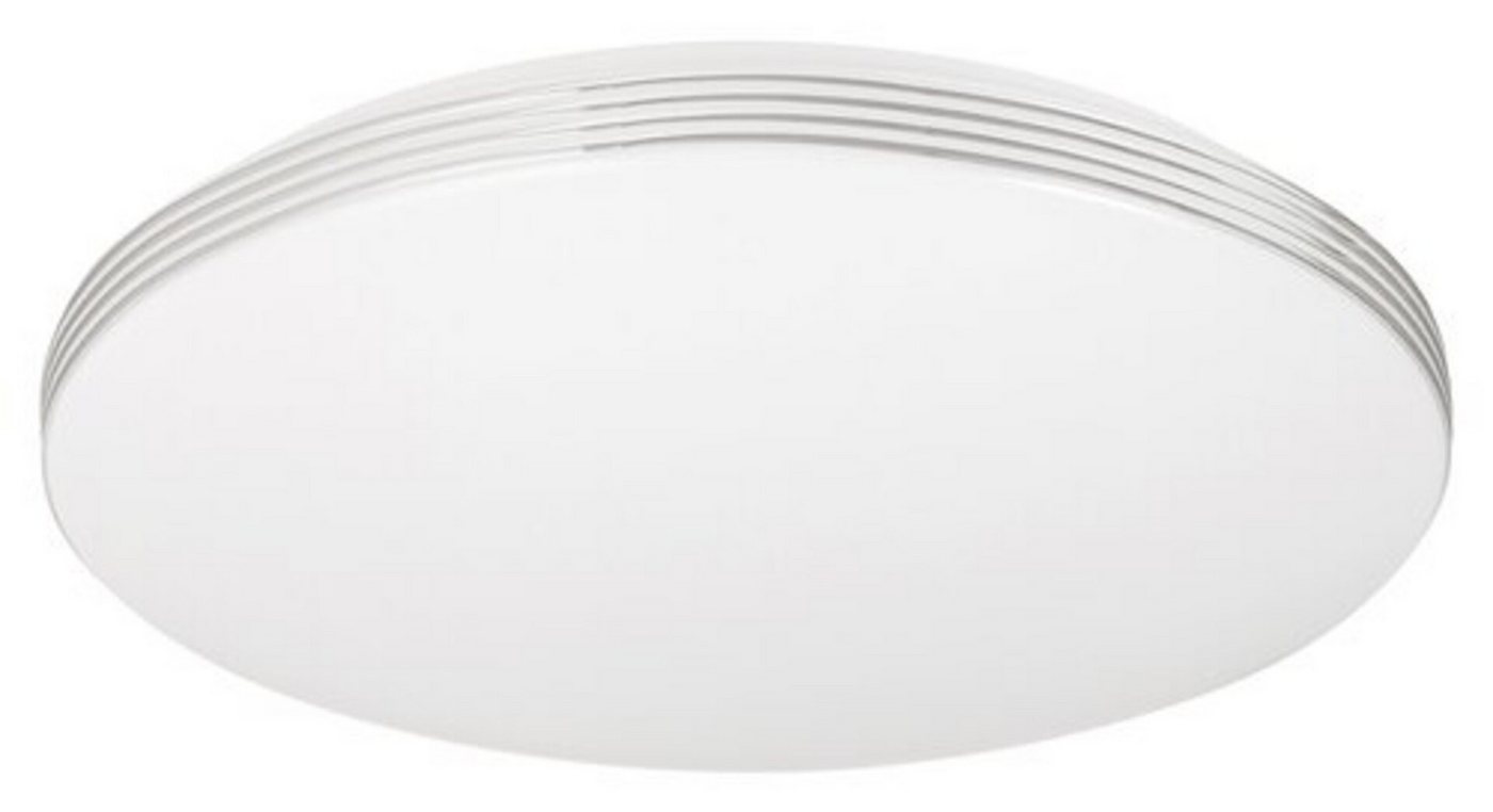 Rabalux LED Deckenleuchte Oscar" Metall, weiß, rund, 36W, neutralweiß, 2700lm, 4000K, ø530mm, mit Leuchtmittel, neutralweiß" von Rabalux