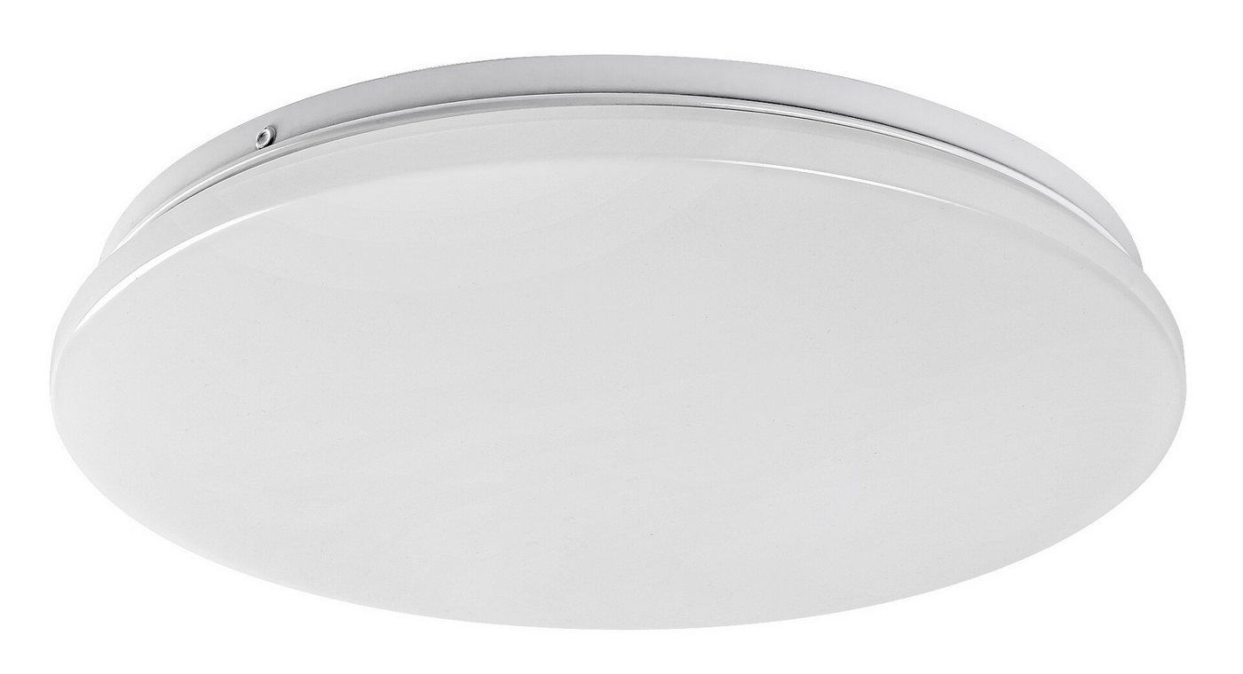 Rabalux LED Deckenleuchte Vendel" Metall, weiß, rund, 12W, H5, warmweiß, 1050lm, 3000K, ø255mm, mit Leuchtmittel, warmweiß" von Rabalux