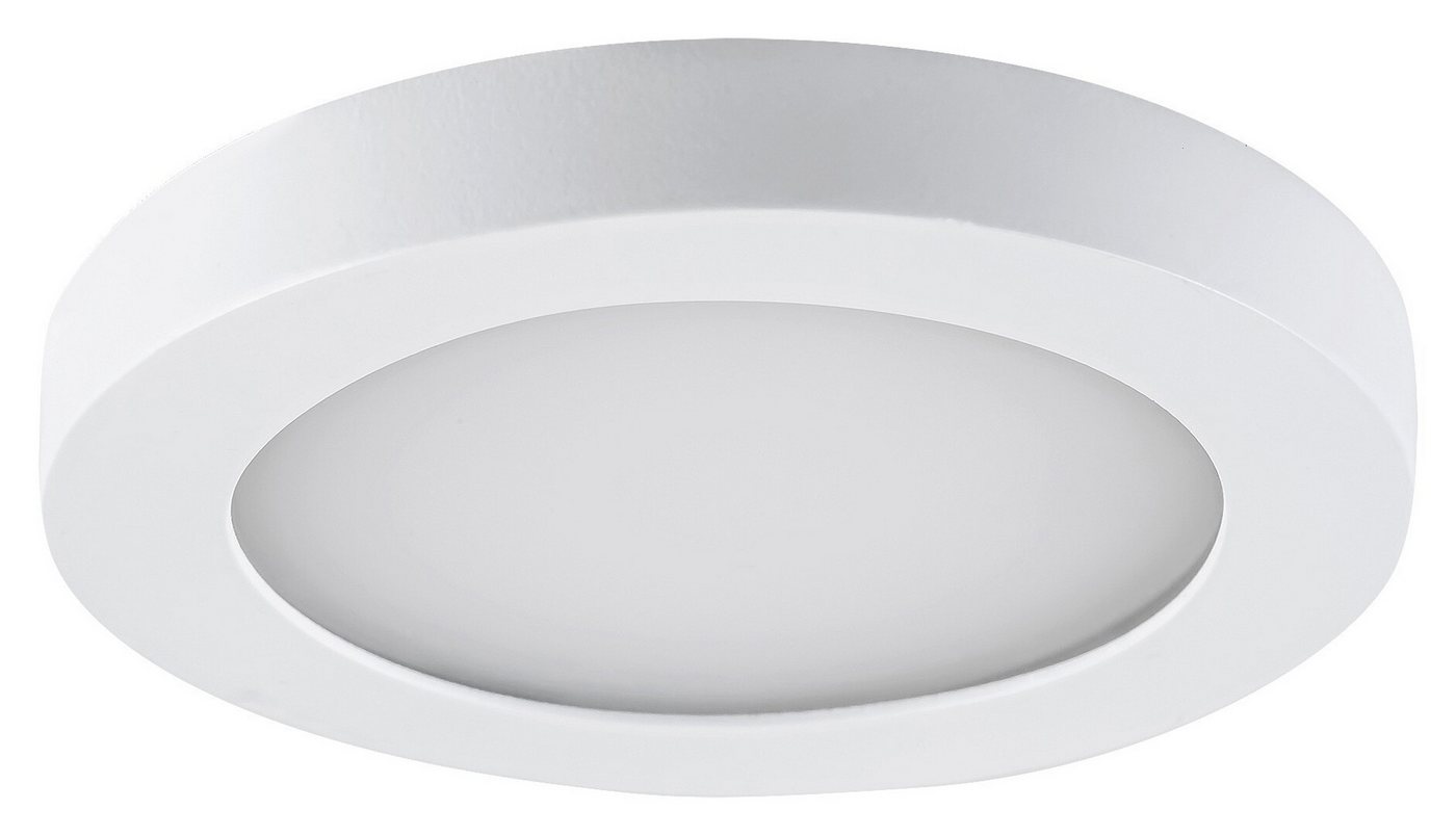 Rabalux LED Deckenspots Coco" Kunststoff, weiß, rund, Einbau, 3W, neutralweiß, 250lm, ø85mm, mit Leuchtmittel wassergeschützt, neutralweiß" von Rabalux