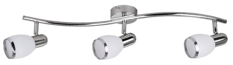 Rabalux LED Deckenspots "Elite" 3-flammig, Metall, silber, E14, L80mm Rabalux LED Deckenspots "Elite" 3-flammig, Metall, silber, E14, L80mm von Rabalux