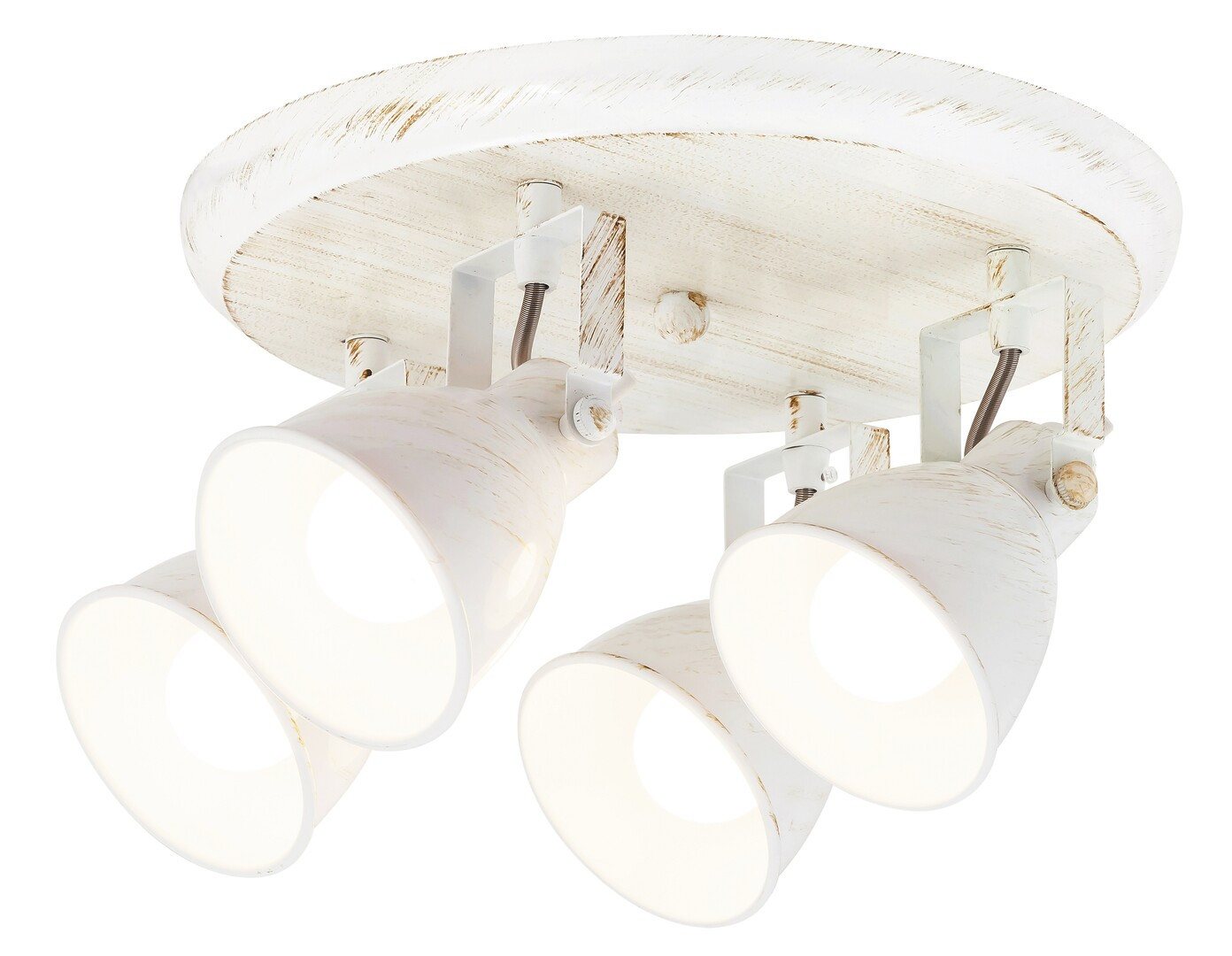 Rabalux LED Deckenspots Vivienne" 4-flammig, Metall, weiß, rund, E14, ø300mm" von Rabalux