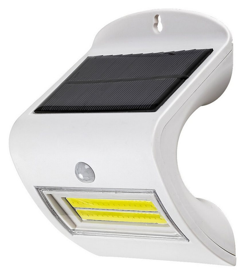 Rabalux LED Solarleuchte Opava" Kunststoff, weiß, neutralweiß, 115lm, L140mm, mit Leuchtmittel wassergeschützt solarbetrieben, neutralweiß" von Rabalux