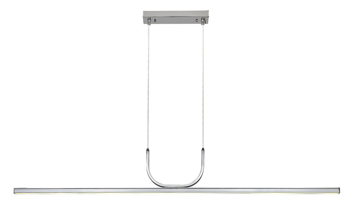 Rabalux Pendelleuchte "Elia" Aluminium, silber, quadratisch, 25W, warmweiß, 1150lm, warmweiß von Rabalux
