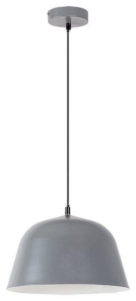 Rabalux Pendelleuchte "Malia" Metall, grau, rund, E27, ø295mm von Rabalux