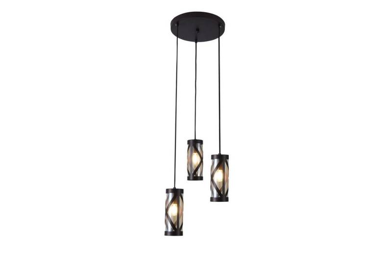 Rabalux Pendelleuchte "Oberon" 3-flammig, Metall, braun, rund, E14, ø300mm von Rabalux
