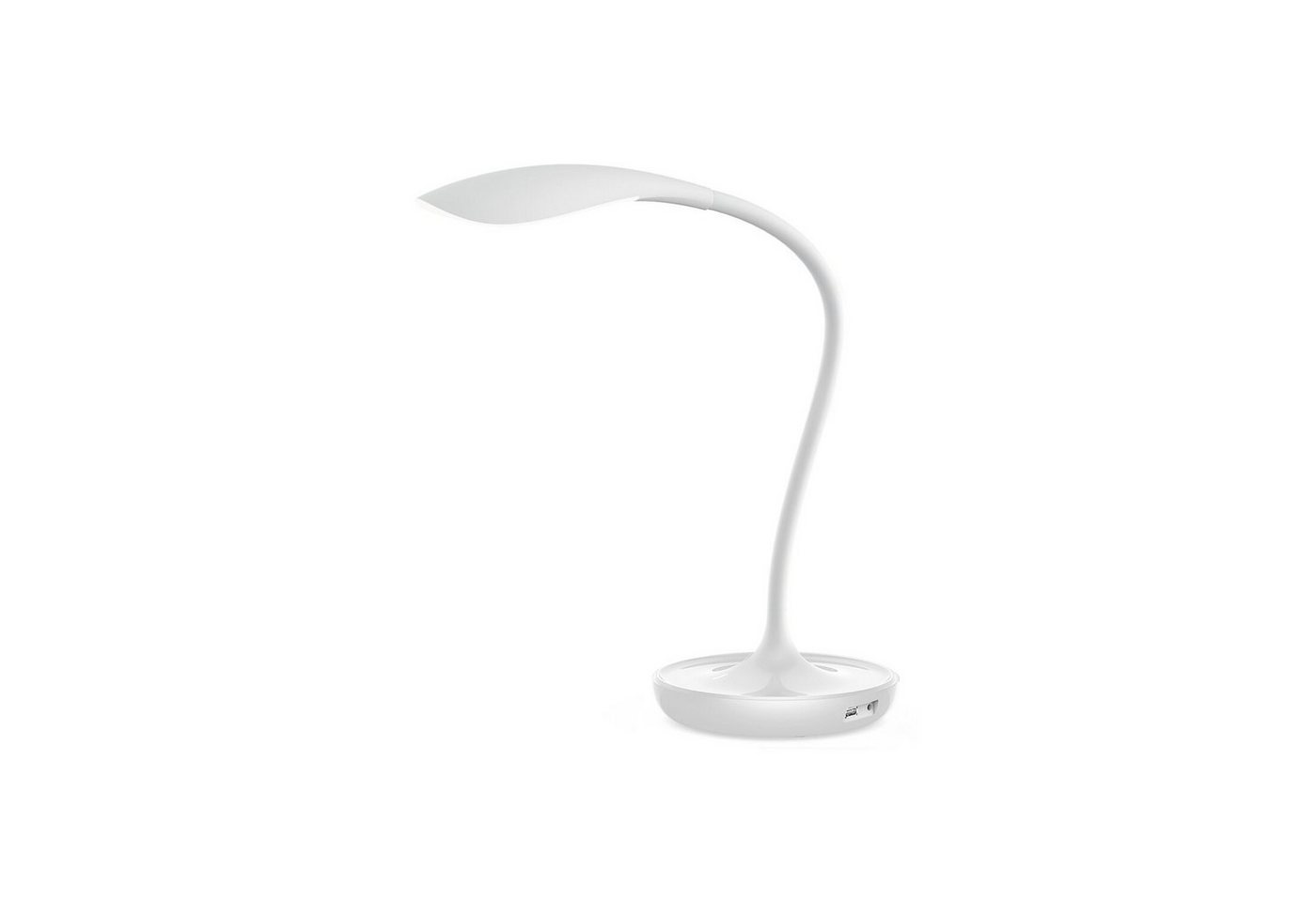 Rabalux Schreibtischlampe, Belmont Schreibtischlampe LED 5W weiß/grau von Rabalux