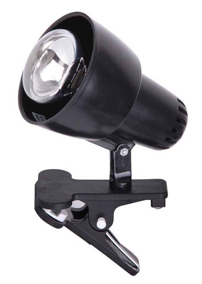 Rabalux Tischleuchte "Clip" Kunststoff, schwarz, E14, IP20, L105mm von Rabalux