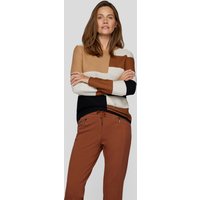 Rabe Strickpullover, mit Colorblocking-Muster von Rabe