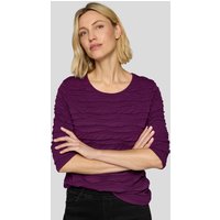 Rabe Strickpullover in Streifen-Ripp-Optik von Rabe