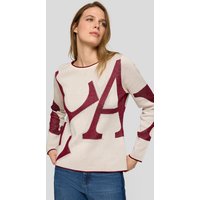 Rabe Strickpullover mit grafischem Muster von Rabe