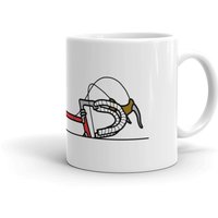 Rote Vintage Fahrrad Top Schnitt Tasse, Retro Kunst Kaffeebecher, Stil Design Tasse Rote Vintage Fahrrad Top Schnitt Tasse, Retro Kunst Kaffeebecher, Stil Design Tasse von RabeDesigns2021