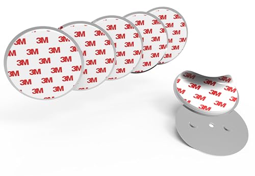 5 x Rauchmelder Magnethalter - Selbstklebende Magnetpads - 3M Klebepads mit Magnet Befestigung - Starke Magnete - Gasmelder, Feuermelder Magnethalterung 5 x Rauchmelder Magnethalter - Selbstklebende Magnetpads - 3M Klebepads mit Magnet Befestigung - Starke Magnete - Gasmelder, Feuermelder Magnethalterung von Rabenburg