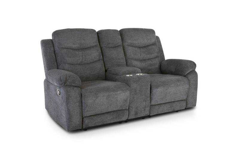 Raburg 2-Sitzer Kinosessel, 2er-Fernsehsessel, mechanische Relaxfunktion, Modell Pixx, Easy-Lift Liegefunktion, Komfortpolsterung, je Sitz 130 kg belastbar von Raburg