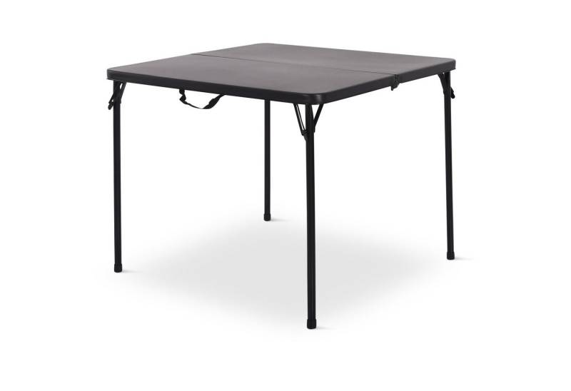 Raburg Klapptisch Camping-Tisch, 4 Personen, Schwarz, Garten & Outdoor, Jonas, einteilig, 86 cm x 86 cm, leicht, klappbar, Belastbarkeit 20 kg von Raburg