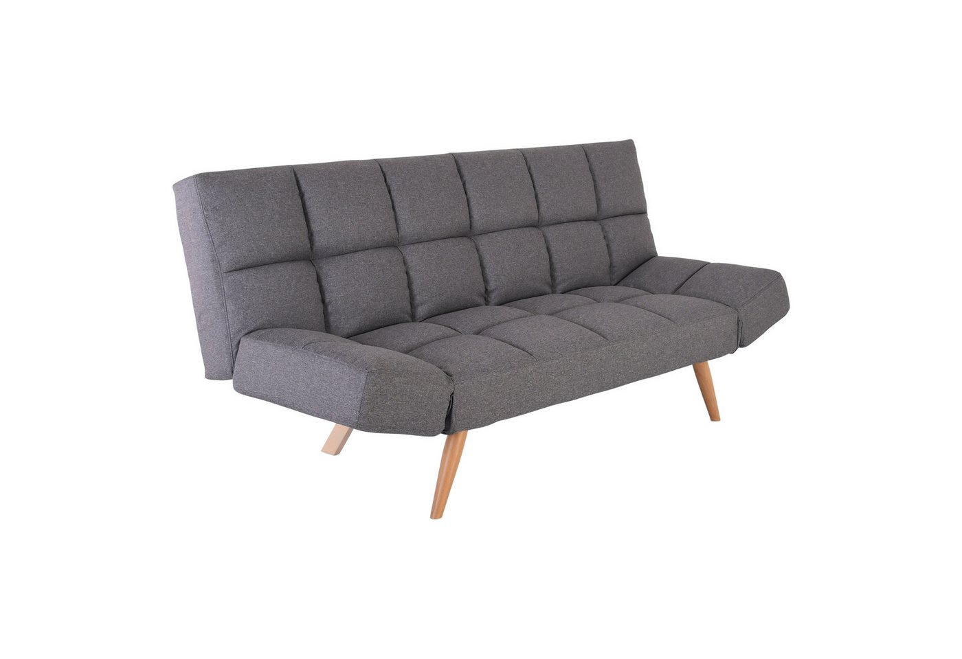 Raburg Schlafsofa 2-Sitzer, klappbare Gästebett-Funktion, Stoff, Yara, bequeme Liegefläche: 180 cm breit x 110 cm tief von Raburg