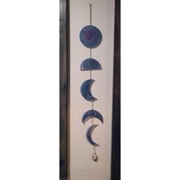 Resin Mondphasen, Mondphasen Wandbehang, Wandbehang von RachelCreationDesign
