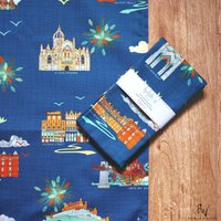 Scenes Of Edinburgh Geschirrtuch - 100% Baumwolle Scenes Of Edinburgh Geschirrtuch - 100% Baumwolle von RachelleWDesigns