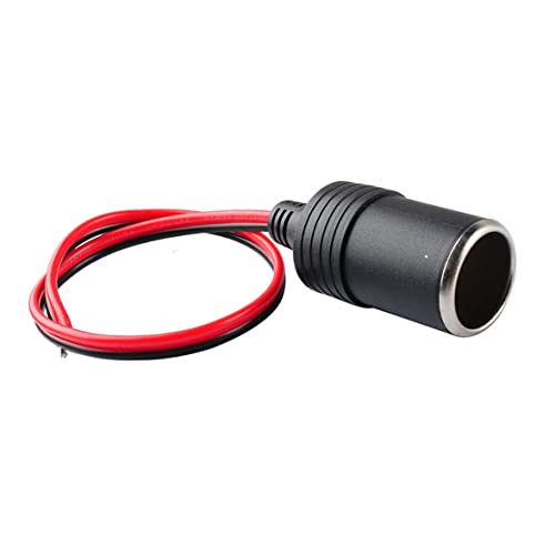 12 V 10a Weibliche Autos Zigarette Zigarette Leichtere Steckanschluss Adapter - Schwarz, 12 V Zigarette Leichtere Steckdose, Weibliche Auto -Zigaretten -Lug -stecker, Weibliche Zigarette Hellere von Rachlicy