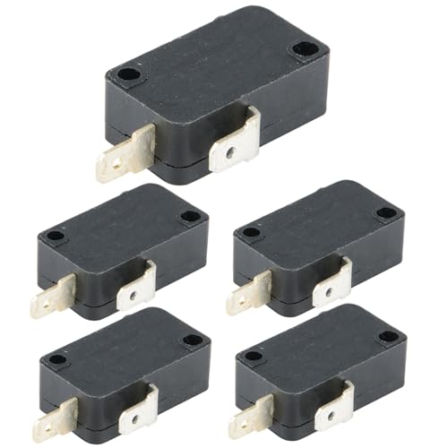 5pcs Mikroschalter Mehrzweck 2 Pin normalerweise geschlossener Snap-Aktionsschalter für Mikrowellenofen Waschmaschinen Reiskocher persönliche Werkzeuge von Rachlicy