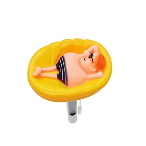Cartoon Drifter Form Swimmingpool Thermometer Multifunktionales klassisches praktisches Wassertemperatur -Messwerkzeug von Rachlicy