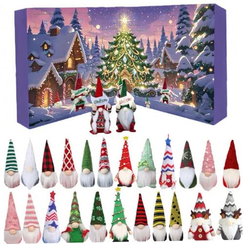 Gnome Adventskalender 2025 24 Tage Countdown Christmas Advent Calender 2025 für Erwachsene Kinder Holiday Decor Gnome Adventskalender 2025 24 Tage Countdown Christmas Advent Calender 2025 für Erwachsene Kinder Holiday Decor von Rachlicy