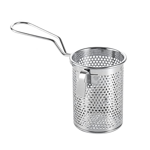 Rachlicy Nudelsieb Edelstahl Nudelkorb Pastasiebs Mesh Edelstahl Frittierkorb Colander Mesh Nettosiebs Frittierkorb Spaghetti Korb für Nudeln Knödel Heißtopf Stil 2 von Rachlicy