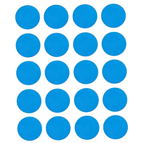 Pool Reparaturset Unterwasser Pool Flicken Poolflicken Selbstklebend Unterwasser Pool Kleber Unterwasser Plastikpaddel Pool Bouncy Castle aufblasbares Reparaturset Selbstkleber Reparaturpatz 20pcs von Rachlicy