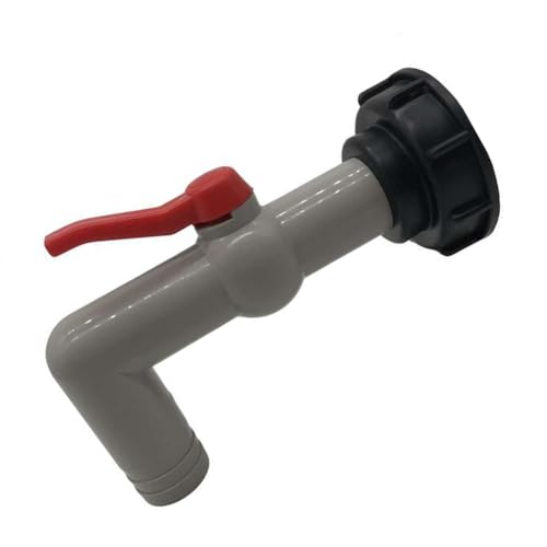 Rachlicy IBC Tankadapter Wassertankauslass TAP 90 Grad verlängerte Ventilanpassungen Teile Zubehör Home Tools von Rachlicy