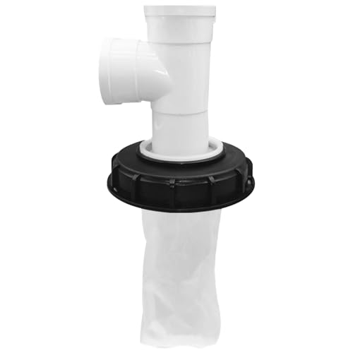 Rachlicy IBC-Tote-Abdeckung mit Filter vertikaler DREI-Pass-Nylon IBC-Tasche Deckel wasserdichte Tankabdeckung Tragbare Ausstattung für Regenwasserbehälter 16, 3 cm von Rachlicy
