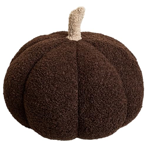 Rachlicy Kürbiswurf Kissen 3D Simulierte Plüschkürbiskissen Weiches niedliches Dekor für Schlafzimmer Thanksgiving Halloween Dekoration Rachlicy Kürbiswurf Kissen 3D Simulierte Plüschkürbiskissen Weiches niedliches Dekor für Schlafzimmer Thanksgiving Halloween Dekoration von Rachlicy