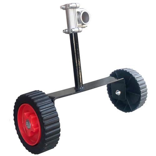 Rachlicy String Trimmer Wheel-Ansatzansatz, Nicht rutschverstellbare Rasenmäherräder, Flexibler Winkel Arbeitsparend Ersatz Rasenmäherzubehör Home Tools von Rachlicy