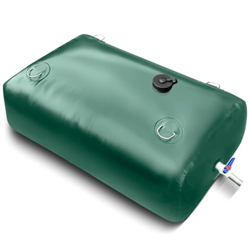 Rachlicy Wassertank 110 l/29 Gallonen PVC Faltbare Wasserblase wiederverwendbar für Camping Garden RV LKW Bed Notfall von Rachlicy