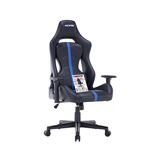 Gaming-Stuhl Racing Magnum, Schwarz/Blau von Racing