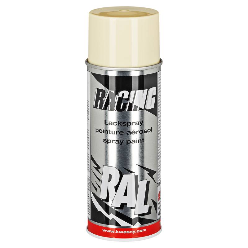 Racing Autolackspray RAL 1015 hellelfenbein 400 ml von Racing