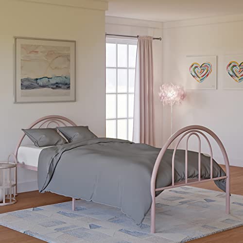 Rack Furniture Brooklyn Metall-Doppelbett (Clay) von Rack Furniture